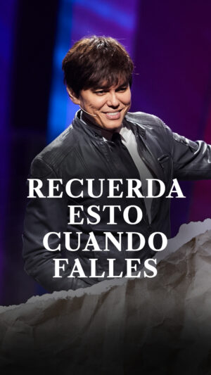 Recuerda esto cuando falles