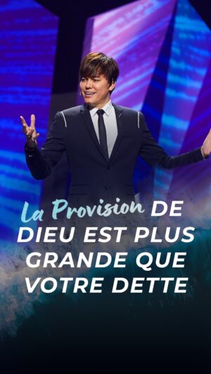 La provision de Dieu est plus grande que votre dette